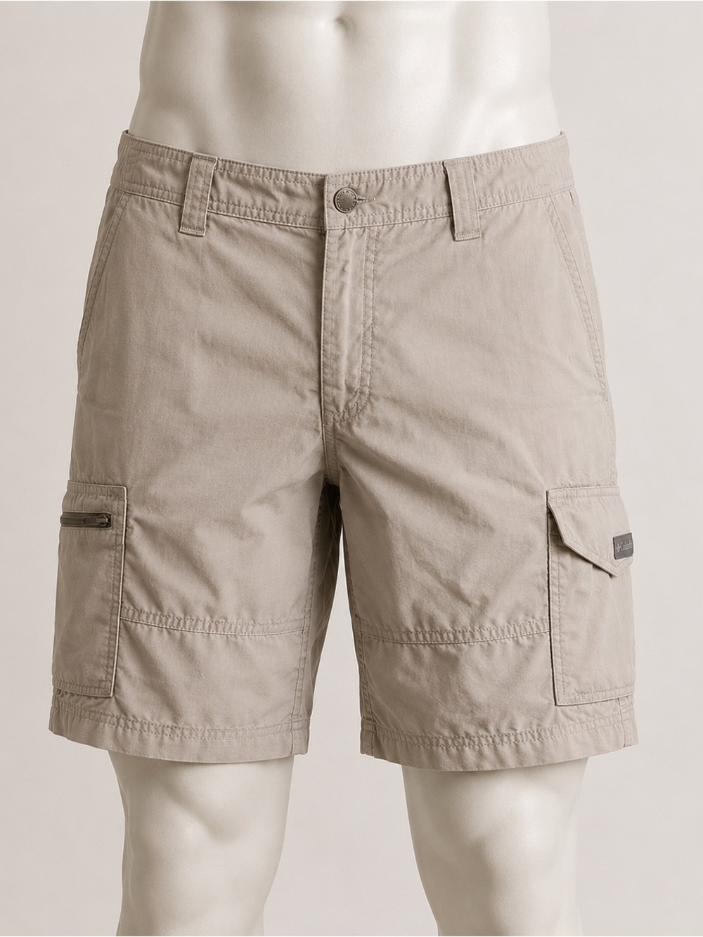 Columbia Men’s XL Cargo Hiking Taupe Shorts